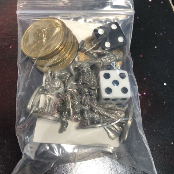 Star Wars Monopoly 1996 Limited Collector's Edition 20th Anniv. Complete - Picture 8 of 8